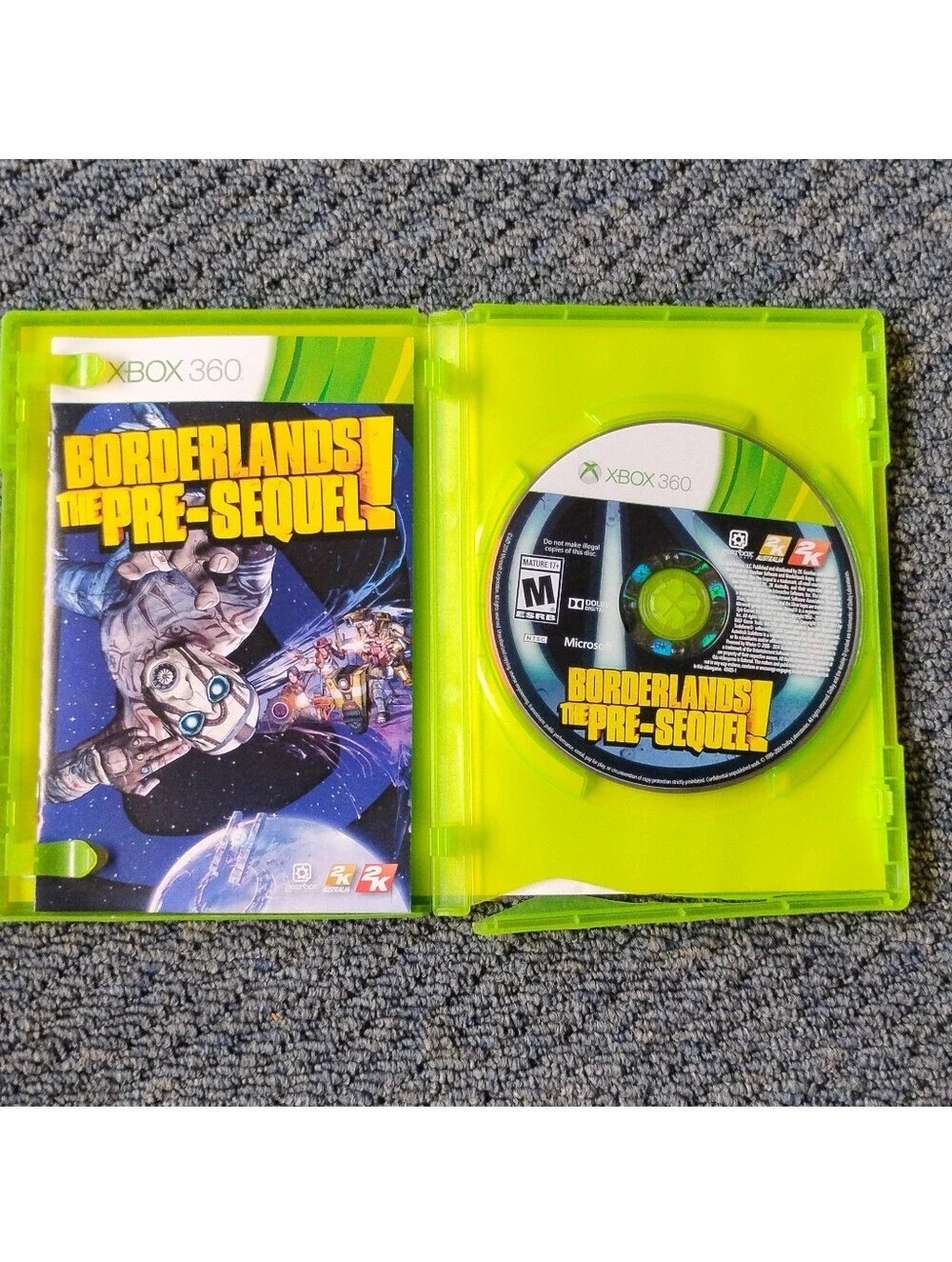 Xbox 360 Game - Borderlands: The Pre-Sequel (Complete in Box)